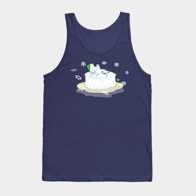 Infinite Icing Tank Top by Laura Brightwood